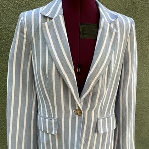 Philosophy striped blazer